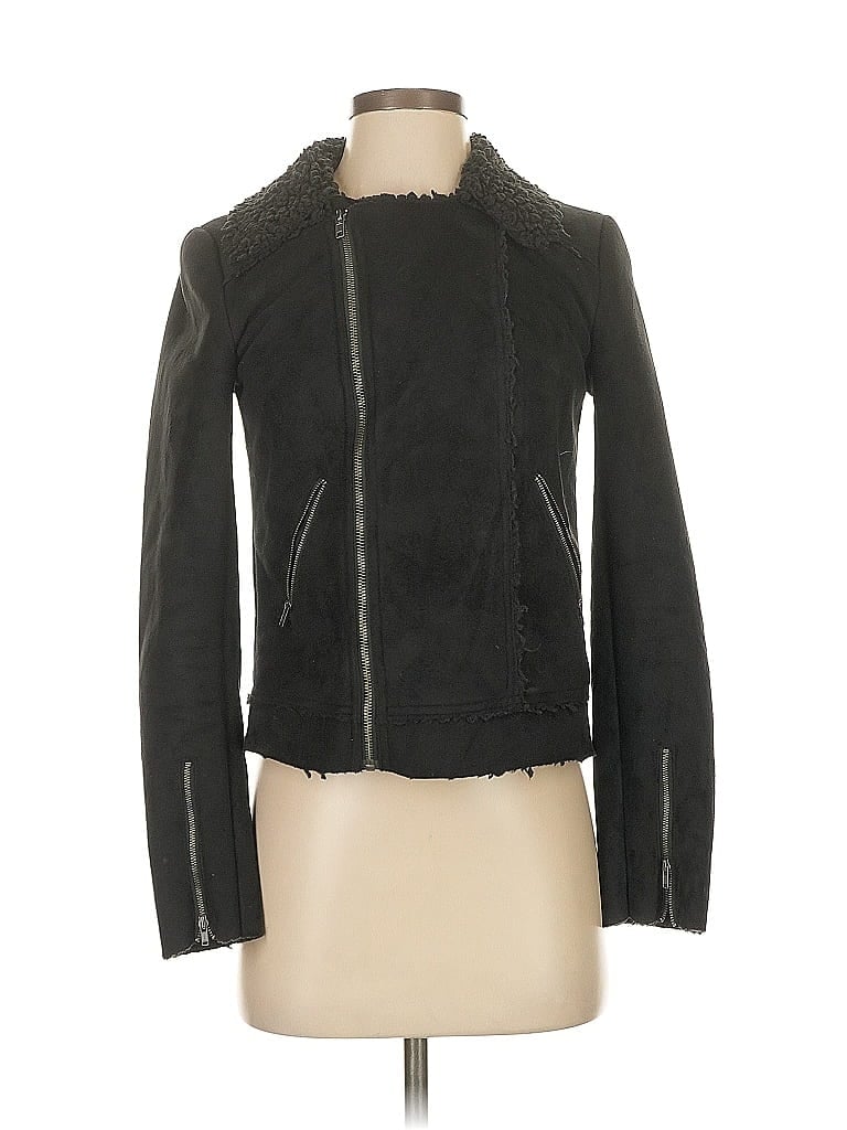 Pre-owned Silence And Noise Jacket In Black