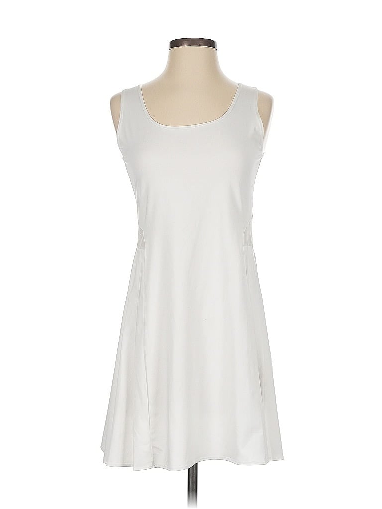 Pre-owned Unbranded Casual Dress In White