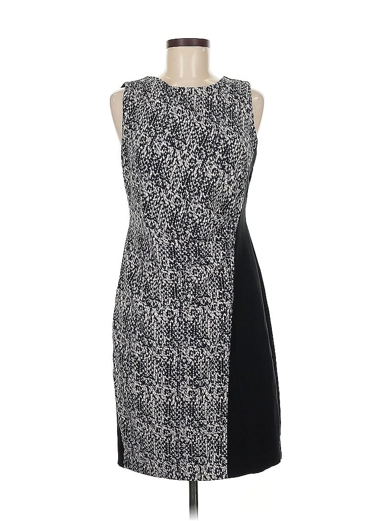 Pre-owned Ann Taylor Factory Cocktail Dress In Gray
