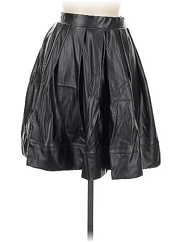 Bebe Faux Leather Skirt (view 1)