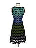 M Missoni Chevron-herringbone Teal Blue Casual Dress Size S (estimated) - photo 2