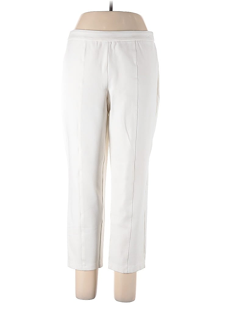 Pre-owned Joan Rivers Casual Pants In White