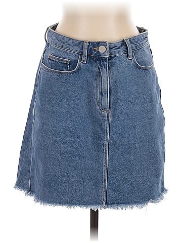 NA-KD Denim Skirt (view 1)