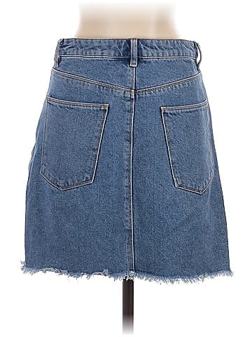 NA-KD Denim Skirt (view 2)