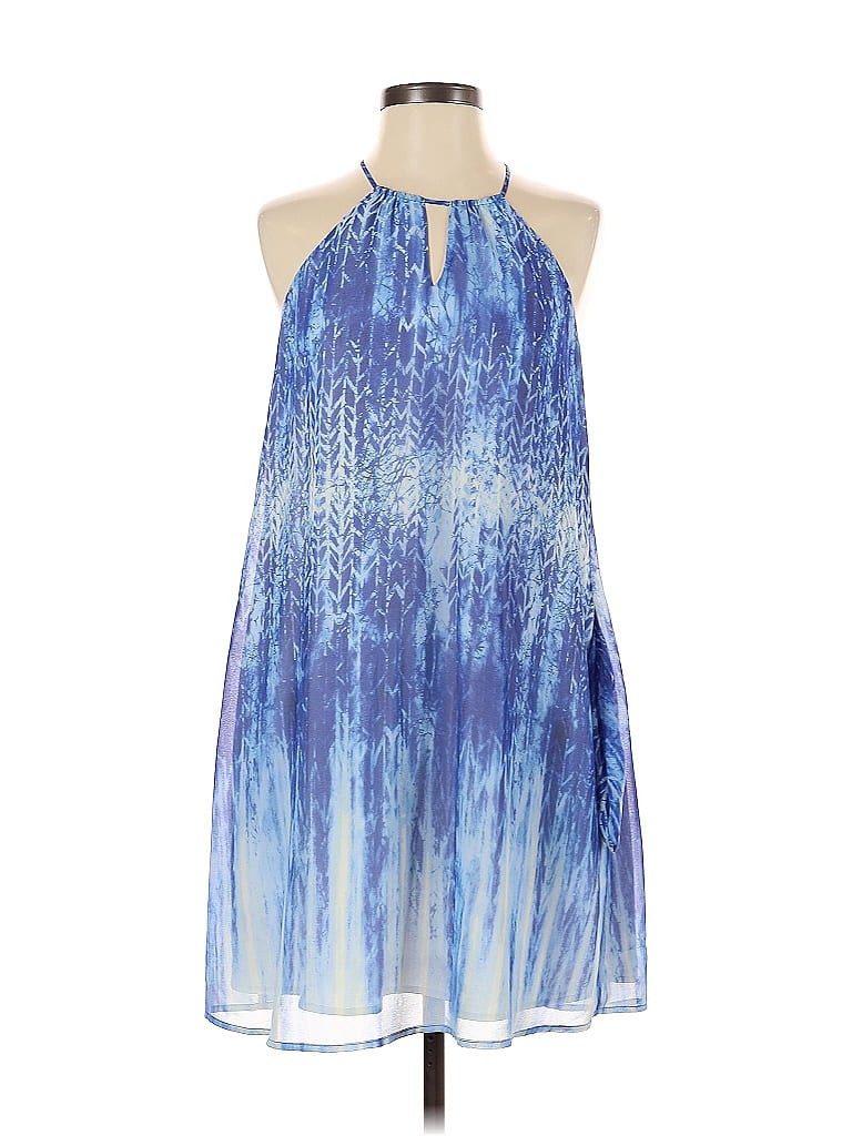 Pre-owned Catherine Catherine Malandrino Cocktail Dress In Blue