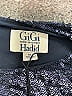 Gigi Hadid X Tommy Hilfiger 100% Polyester Metallic Silver Blue Cocktail Dress Size XL - photo 4