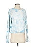 Intermix Tie-dye Blue Pullover Sweater Size S - photo 1