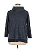 T by Talbots Gray Turtleneck Sweater Size 1X - photo 1