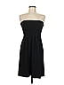Ella Moss Solid Black Cocktail Dress Size M - photo 1