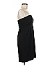 Ella Moss Solid Black Cocktail Dress Size M - photo 4