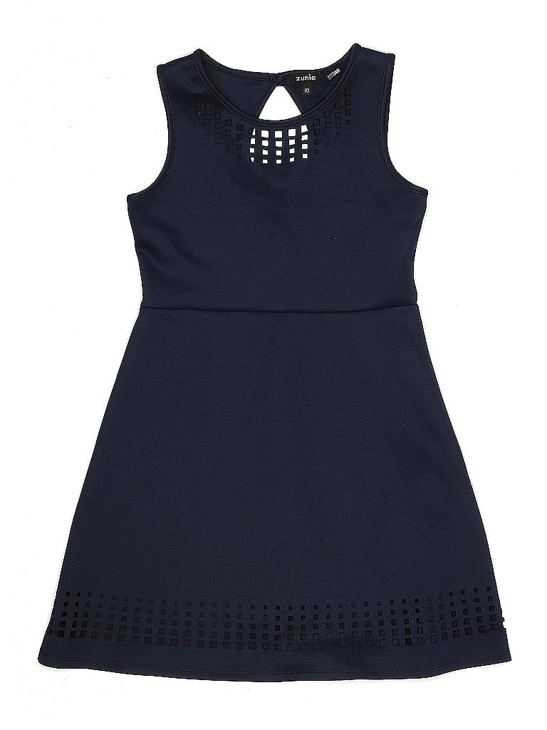 Pre-owned Zunie Kids' Dress In Blue