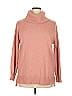 Ann Taylor LOFT Pink Turtleneck Sweater Size XL - photo 1