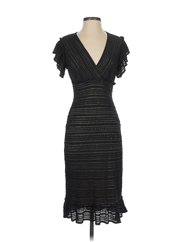 Pre-owned Max Studio Cocktail Dress In Black