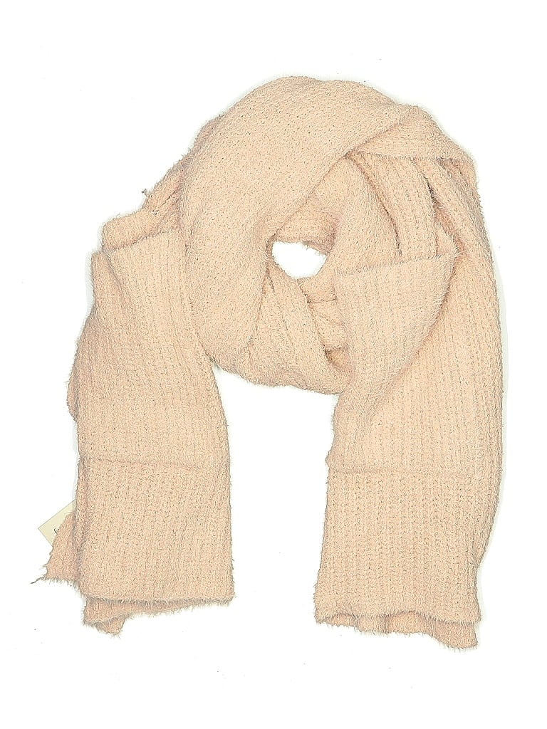 Francesca's 100% Polyester Tan Pink Scarf One size - photo 1