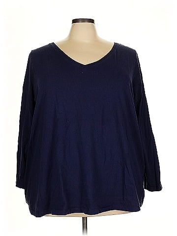 Woman Within 3/4 Sleeve T-Shirt (view 1)