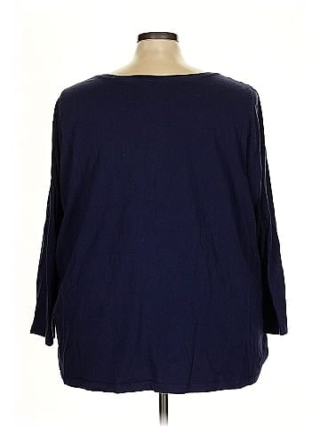 Woman Within 3/4 Sleeve T-Shirt (view 2)