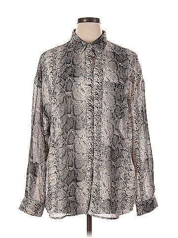 Bar III Long Sleeve Blouse (view 1)