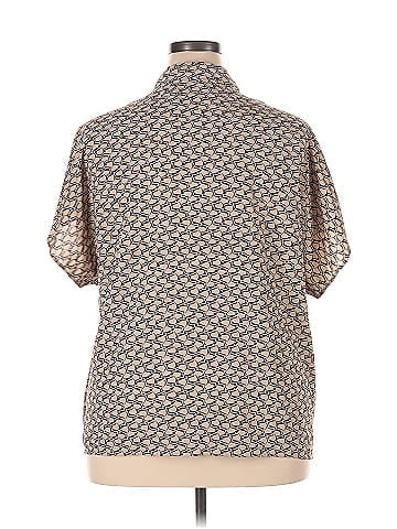 Shein Curve Short Sleeve Blouse (view 2)