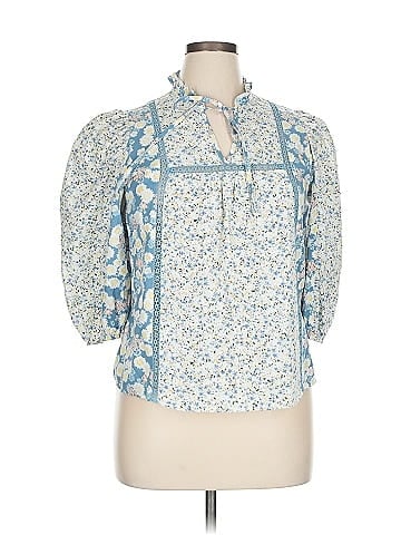 Solitaire 3/4 Sleeve Blouse (view 1)