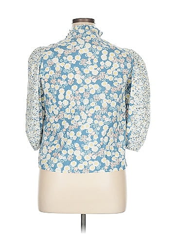 Solitaire 3/4 Sleeve Blouse (view 2)