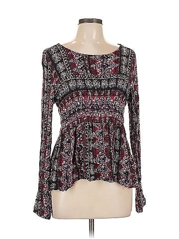 Kendall & Kylie Long Sleeve Blouse (view 1)