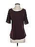 7th Avenue Design Studio New York & Company Burgundy Short Sleeve Top Size S - photo 1