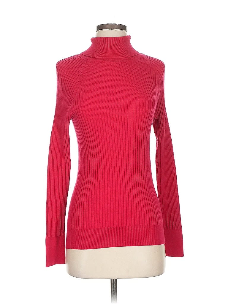 Pre-owned Victoria's Secret Turtleneck Sweater In Pink