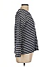 Isaac Mizrahi LIVE! 100% Cotton Stripes Blue 3/4 Sleeve T-Shirt Size L - photo 3