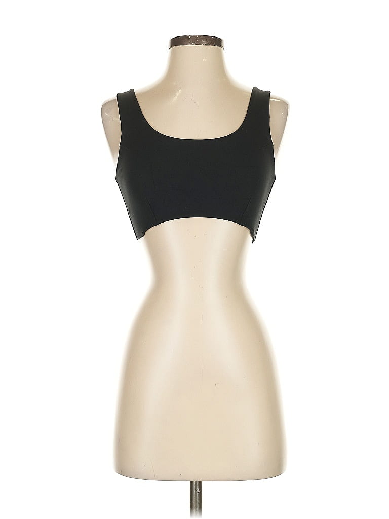 Pre-owned Assorted Brands Tank Top Black Strapless Neckline Tops