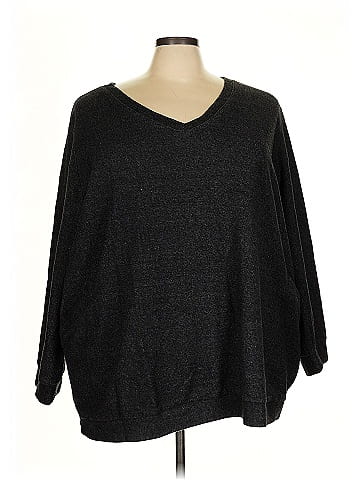 Woman Within Pullover Sweater (view 1)