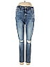 FRAME Denim Hearts Blue Jeans Size 25 waist - photo 1