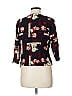 Doncaster Collection 100% Silk Black 3/4 Sleeve Silk Top Size 8 - photo 2