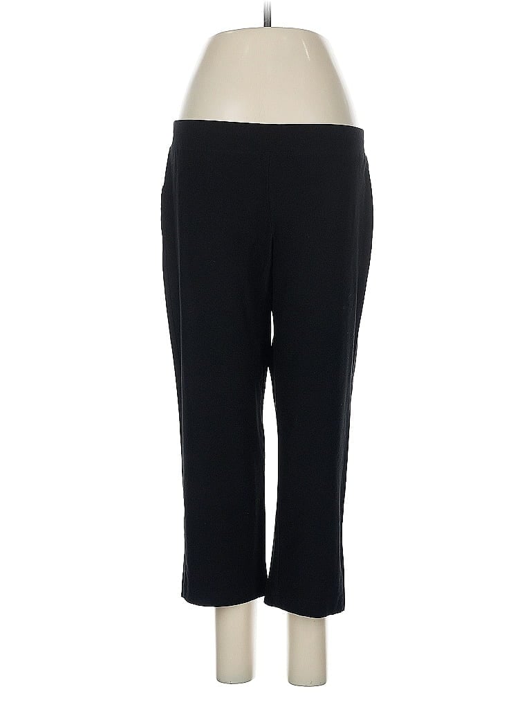 Pre-owned Eileen Fisher Active Pants In Black