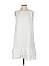 Pablo 100% Polyester Solid White Casual Dress Size (2) - photo 1
