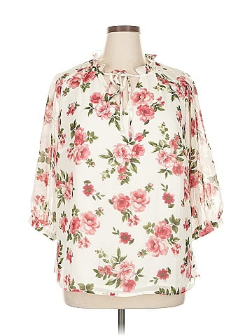 Grace 3/4 Sleeve Blouse (view 1)