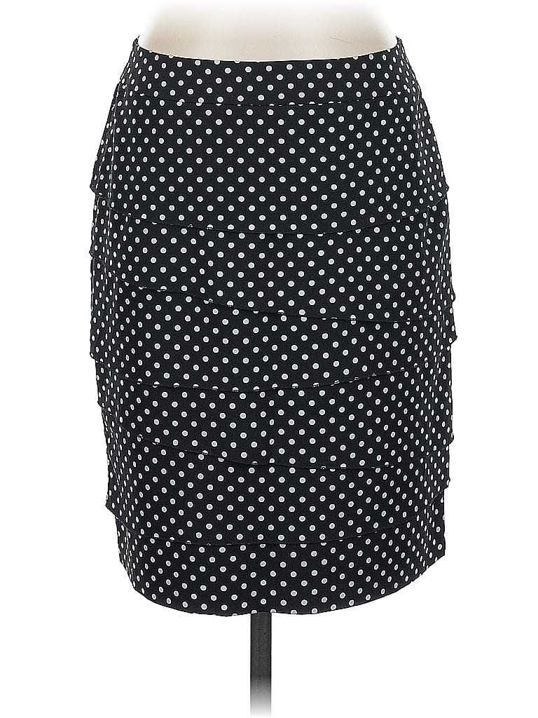 Pre-owned White House Black Market Casual Skirt In Black