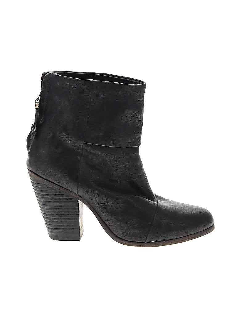 Rag & Bone Black Ankle Boots Size EU 37 - photo 1