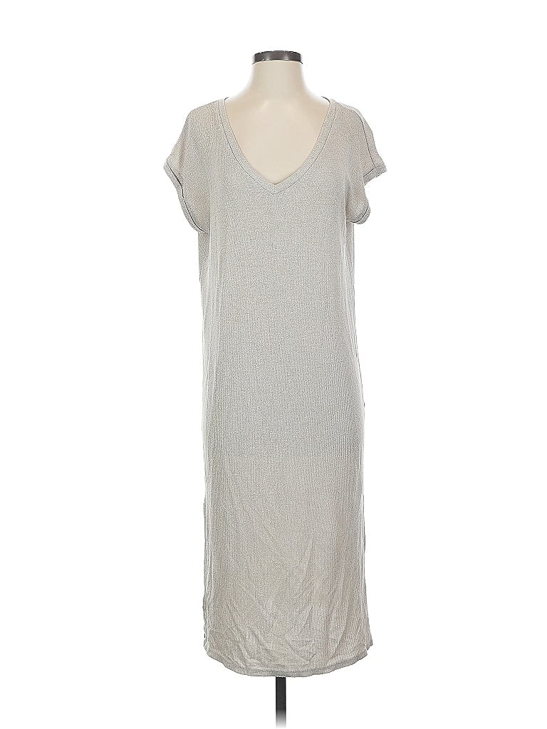 Pre-owned Forever 21 Casual Dress In Gray