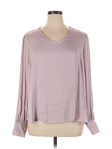 Ava & Viv Long Sleeve Blouse (view 1)