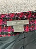 Ann Taylor Factory Tweed Red Casual Skirt Size 6 - photo 4