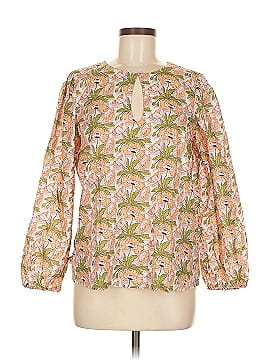 Liberty Art Fabrics For J.Crew Long Sleeve Blouse