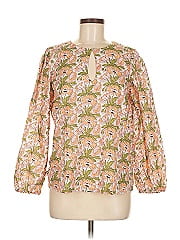 Liberty Art Fabrics For J.Crew Long Sleeve Blouse