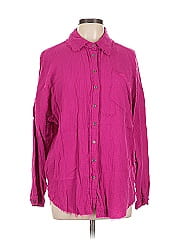 Zenana Long Sleeve Button Down Shirt