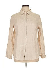 Sigrid Olsen Long Sleeve Button Down Shirt
