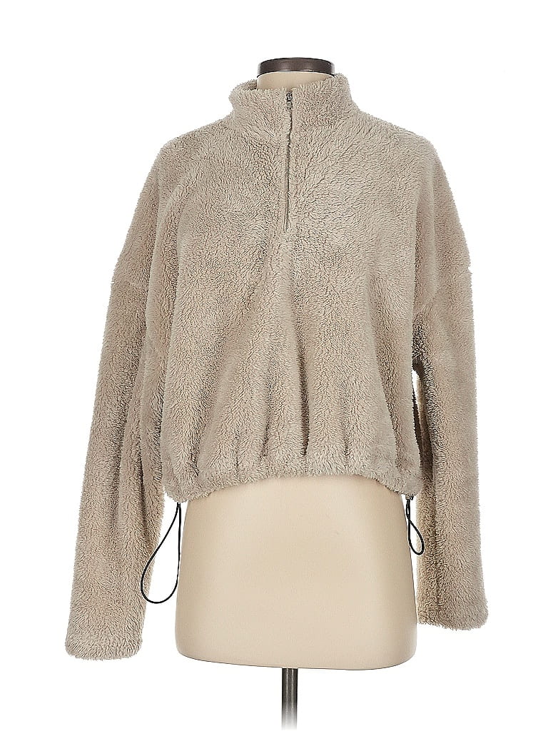 Click to view more detailed imagery on our partner's website Pre-owned Lna Faux Fur Jacket In Brown