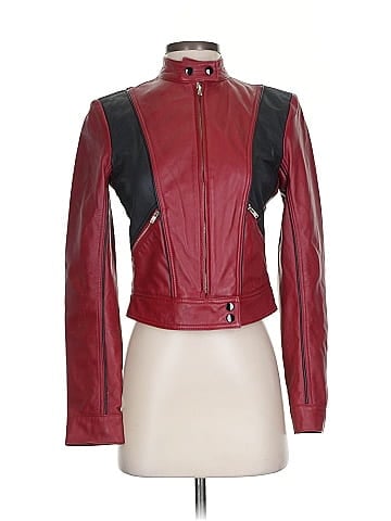 BCBGMAXAZRIA Leather Jacket (view 1)