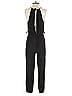 21 Saints 100% Polyester Solid Black Jumpsuit Size S - photo 2
