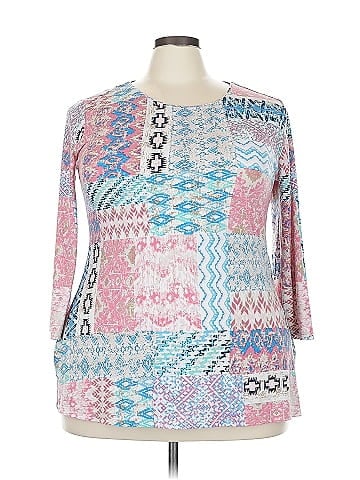 Allison Daley 3/4 Sleeve Blouse (view 1)