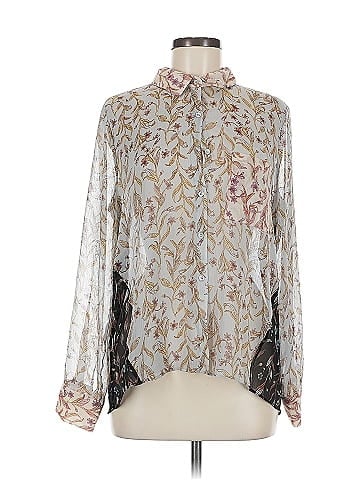 &.Layered Long Sleeve Blouse (view 1)