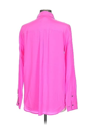 Juicy Couture Long Sleeve Silk Top (view 2)